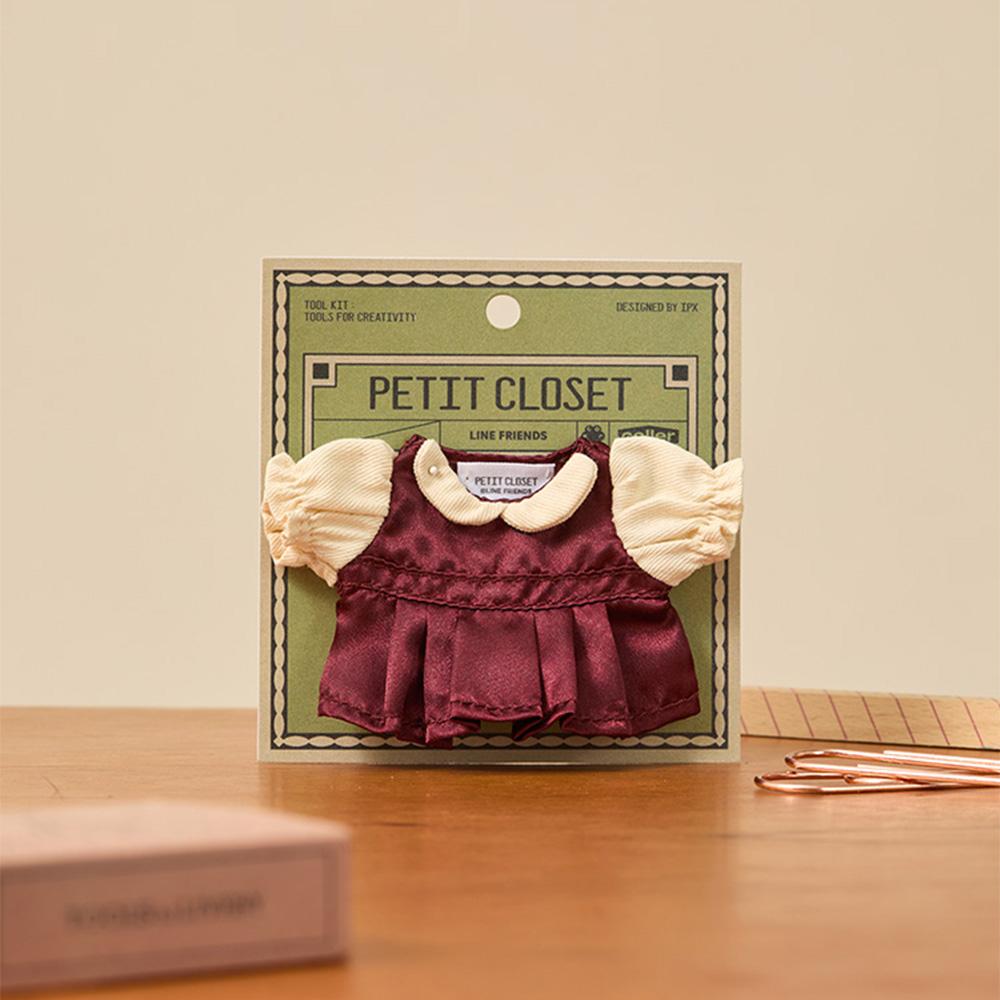 LINE FRIENDS Petit Closet Satin Doll Dress