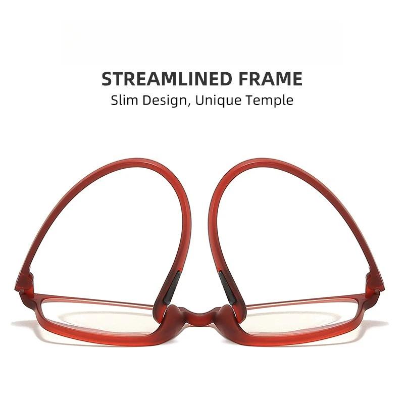 Unisex Vintage Square Frame Reading Glasses Blue Light Blocking Far Sight Glasses Men Women Retro Hd Presbyopia Eyeglasses