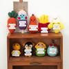 Positive Energy Fruit Doll Funny Handmade Crocheted Ornaments Office Desktop Figurine Statue Decoration Creative Festivals Gift