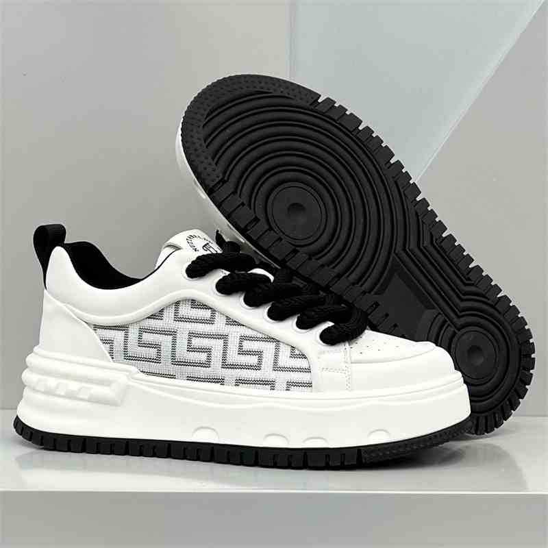 Scarpe primavera e estate nuove scarpe da skate rete di seta ghiacciata traspirante rialzanti casual scarpe sportive