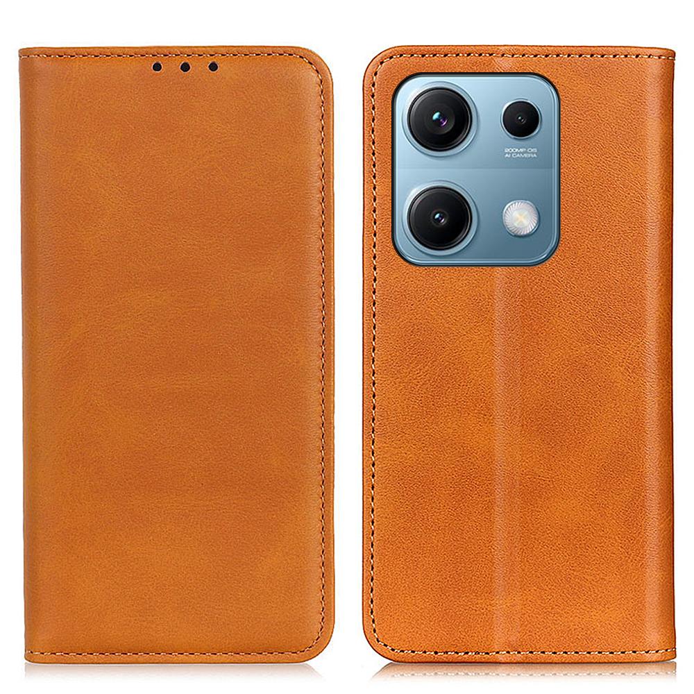 For Xiaomi Redmi Note 14S 4G Case Split Leather Flip Wallet Phone Cover