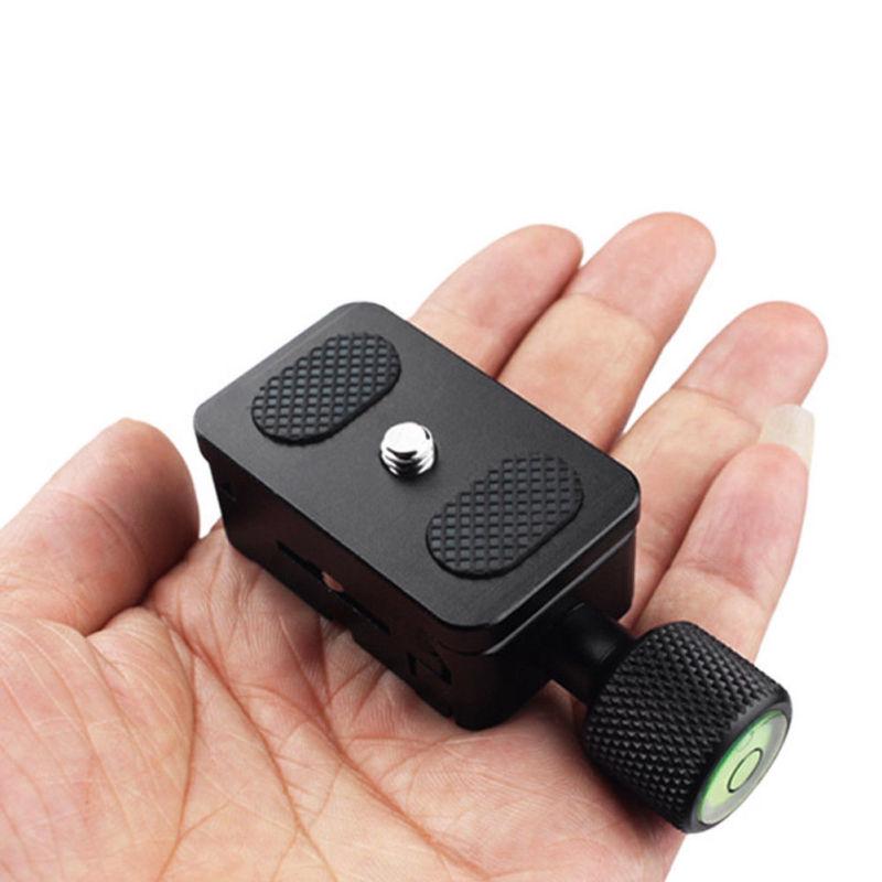 1/4 Quick Release QR-plateklemmeadapterfeste for kamerastativkulehode