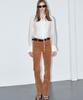 SIGREAT Corduroy Slim Bootcut Pants_Camel