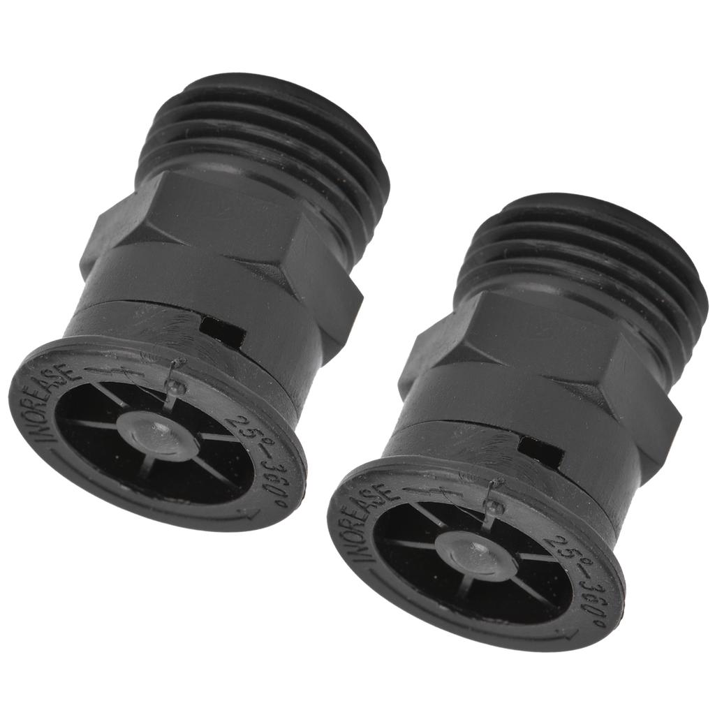 2Pcs Sprinkler Nozzle G1/2 External Thread Plastic Sprinkler Irrigation Garden Lawn Supplies