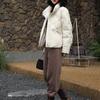 Piumino da donna invernale corto stile bianco anatra piumino caldo e alla moda giacca taglia grande