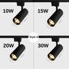 LED Track Light Anti-Glare Spotlight 110-265V 10-30W Warm White Cool White Natural White COB Chip Indoor Outdoor For Home Modern