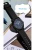 Ceas SANDA Unisex cu Curea de Silicon, Mecanism Quartz, Cadran Mare Luminos și Design Impermeabil