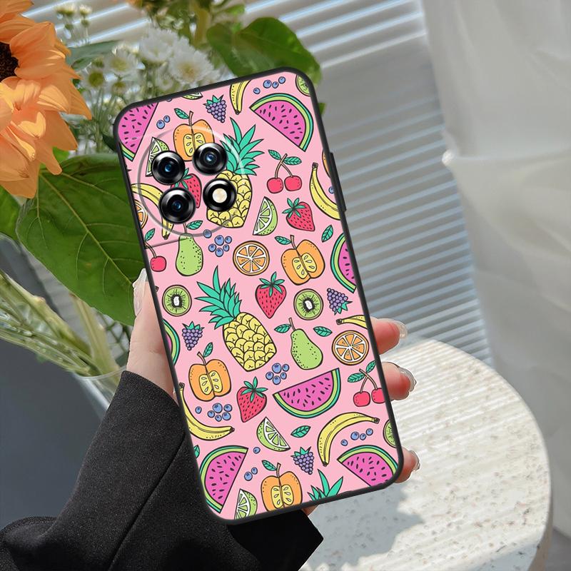 

Tropical Summer Fruit Lemon Case For OnePlus 10 Pro 13 12 11 13s 13R 12R 10T 8T Nord CE 4 2 3 Lite N20 N30 Nord 5 Cover OnePlus 13R