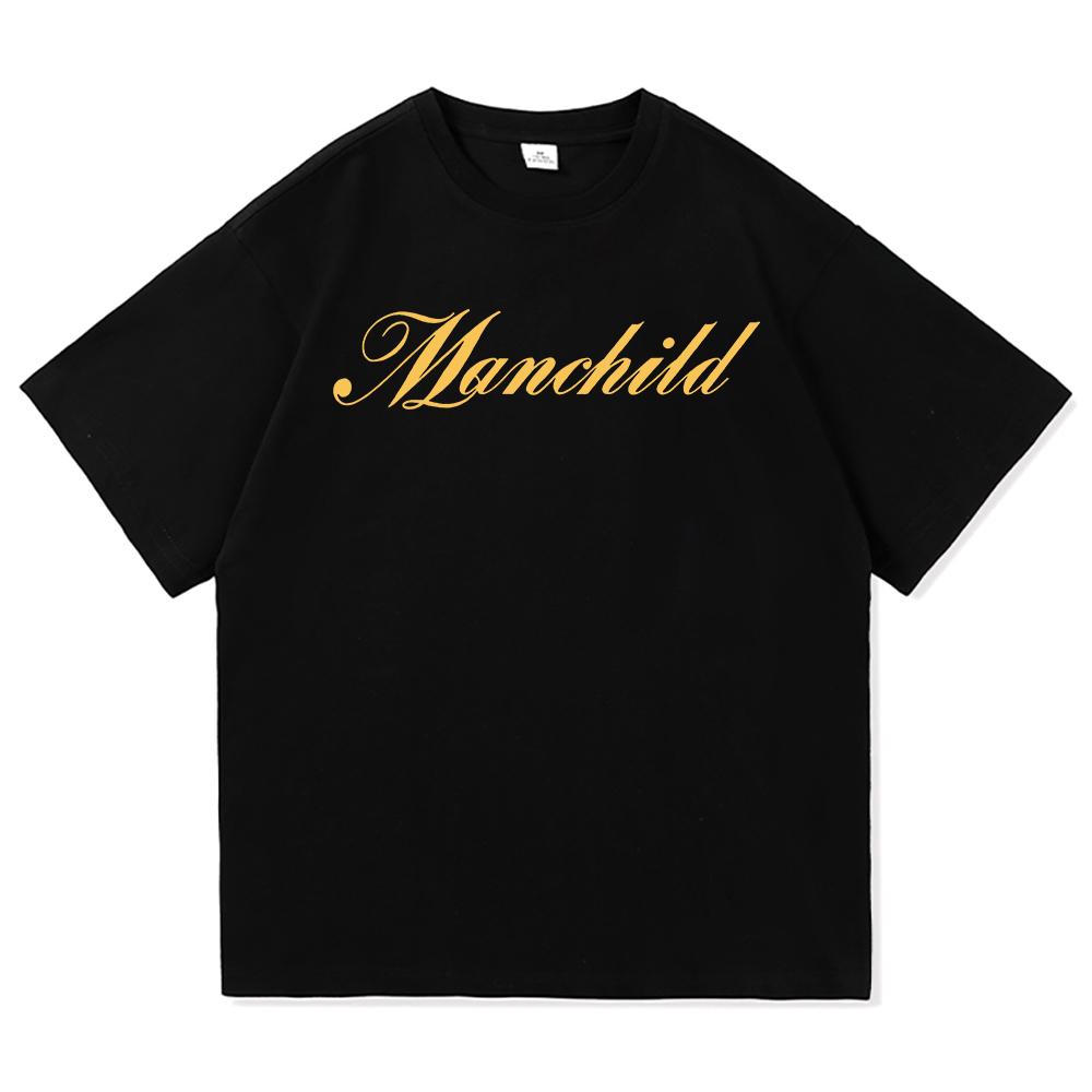 Sabrina Carpenter Manchild T Shirt Hot Fashion UnisexWomen Aesthetic Vintage Graphic TShirt High Quality Cool Cotton Tees Shirts