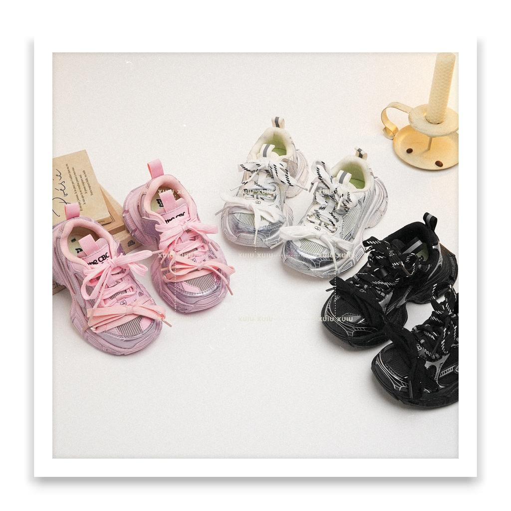 XSHX "Paris XL" dirty children's father sports shoes spring and autumn cool feeling net boys and girls [Wenzhou shoes]