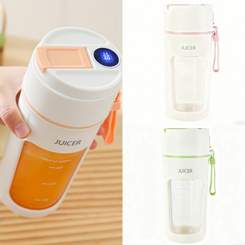 Rechargeable Juicing Machine with Leakproof Design Quick Cleaning Function Household Blender for Office Gym Travel