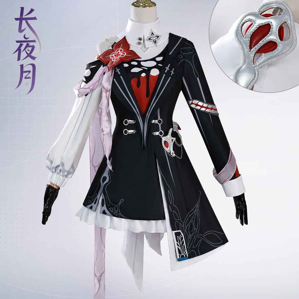 Ly Evernight Cosplay Honkai star Rail March 7th Costume Women Cosplay Dress Suit Halloween Carnival Party Role Play Outfit