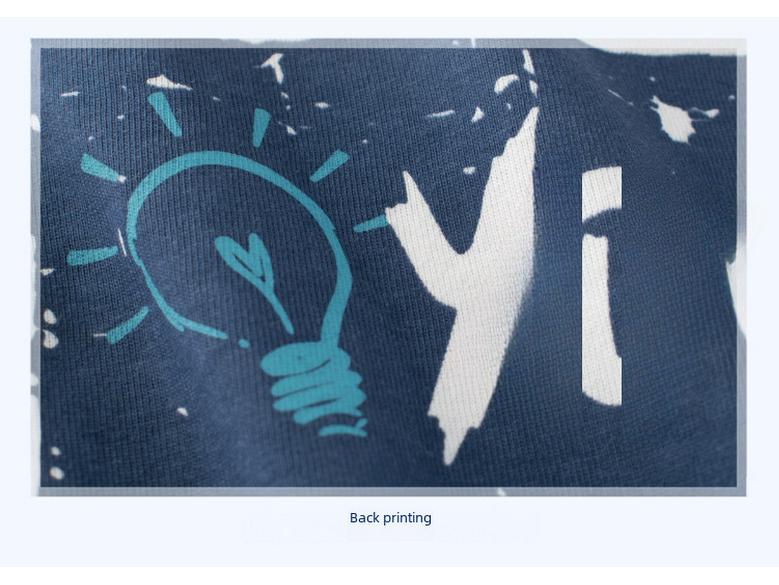 27kids 2024 Autumn Korean-Style Boys' Long-Sleeve T-Shirt