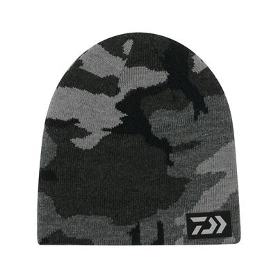 DAIWA Reversible Beanie Cap Black Camo Free DC-9725W