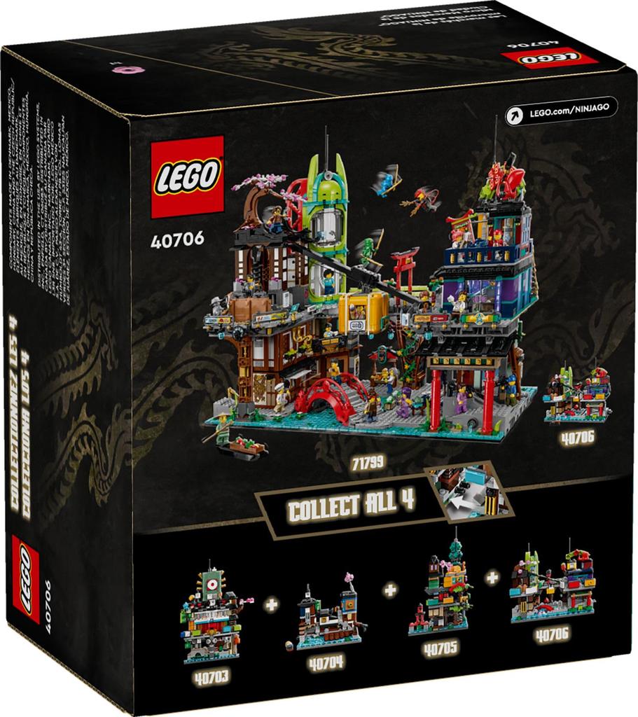 LEGO Ninjago City Market Mini Set 40706