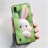 Per ZTE Blade A5 2020 A7 2020 A51 Lite Custodia Carino Coniglio Nero Morbido Silicone Cover Per ZTE BladeA5 BladeA7 2020 Custodia Guscio Telefono