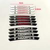 Nouveaux Autocollants Jante de Roue pour Abarth 595 695 124 Spider Emblème Logo de Voiture Badges Autocollants Accessoires Fiat 500 Panda Tipo Doblo Ducato