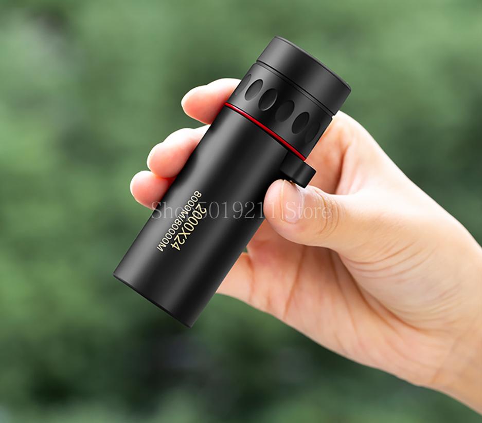 Mini Pocket Monocular Scope Zoom Telescope Handy Optics Scope for Outdoor Camping Hiking Traveling Hunting Compact Rifle