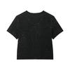 European Style Sequin-Embellished Knit Camisole & Cardigan Two-Piece Set