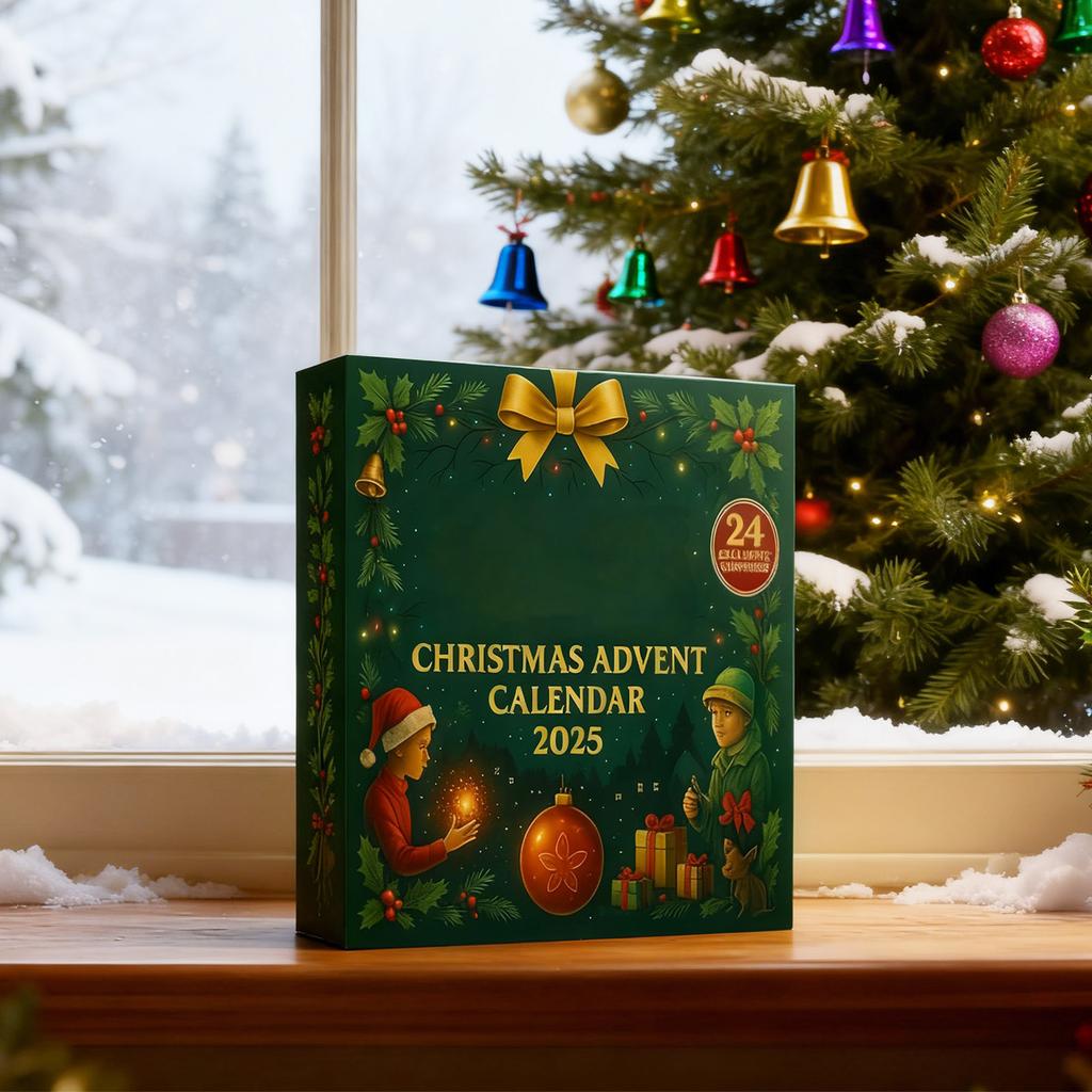 Calendário do Advento contém 24 presentes, bonecos fofos, calendário do advento, calendário de contagem regressiva com brinquedos surpresa, bonecos colecionáveis, presente para crianças