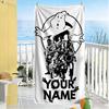 Ghostbusters Customized Name Beach Towel Super Soft Microfiber Quickdry Fabric Suitable for Sports Travel Swimming Yoga Bathroom Beach And Pool