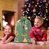 50 x 70 cm Extra Große Weihnachtsmann-Sackbeutel Feiertags-Geschenksäcke mit Kordelzug für Spielzeug, Geschenke, Süßigkeiten, Geschenkverpackungsbeutel