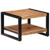 Day and Night - Day and Night Solid Acacia Wood Coffee Table 60x60x40 Cm