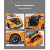 1/32 Porsche 911 GT3 RS Alloy Diecast Racing Car Model Collection of Hobby Decorative Fine Ornaments Sound Light Toy Gift for Friends