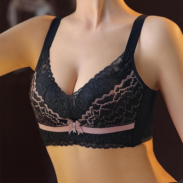 Underwear Women Breathable Top Support Sexy Lace Bra Push Up Bra