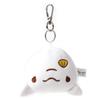 [Many a Little] Squishy Dolphin Plush Toy, Face Mascot KeyringDolphin Keychain, Ball Chain (Beluga Whale)