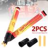 2Pcs Car Scratch Repair Pen Instant Touch Up Paint Auto Scratch Remover Pen Mini Portable Clear Coat Applicator Tool for