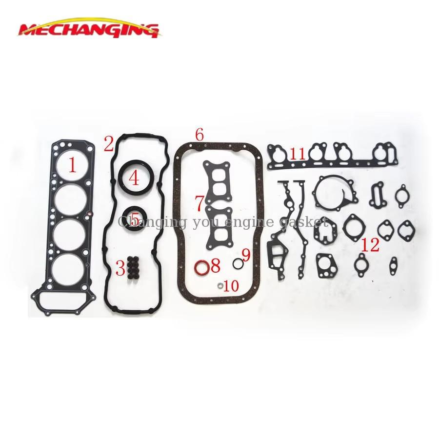 For NISSAN BLUEBIRD CABSTAR Z20 Z20S full set Engine Rebuilding Kits Automotive spare parts engine seal gasket  10101-22G29