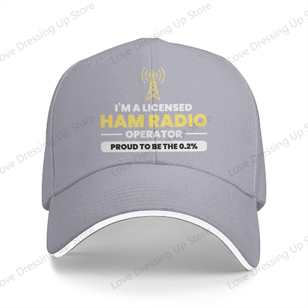 New  Unisex Women Baseball Caps Amateur Ham Radio Grandpa Fathers day Gift Truck Cap Golf Hats