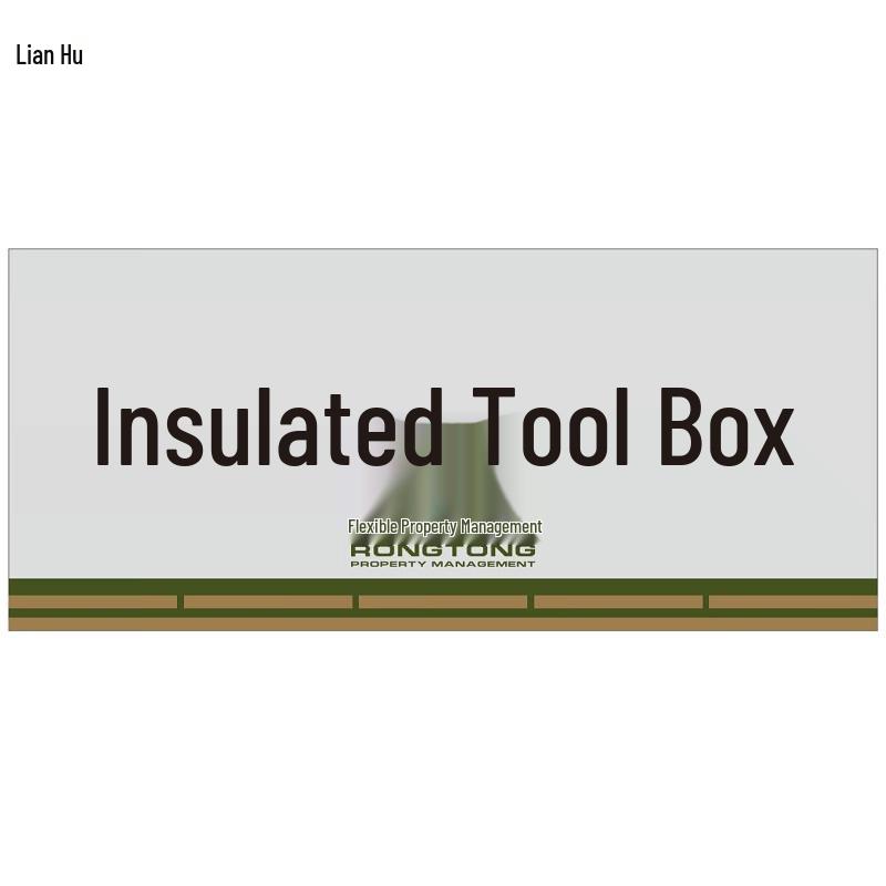 Acrylic Rectangular Toolbox Warning Sign