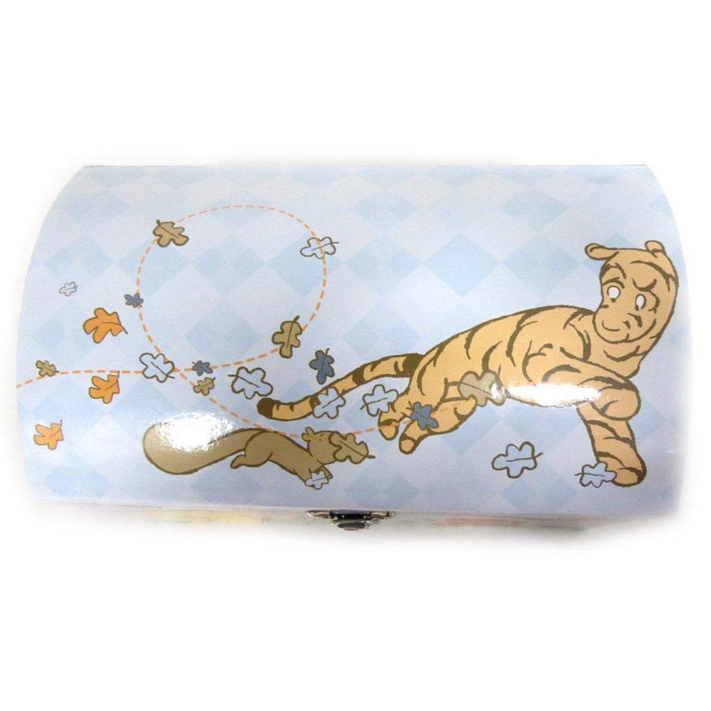Winnie l'Ourson [N0908] - Set of 5 Dome Trunks 'Winnie the Pooh' Blue Yellow