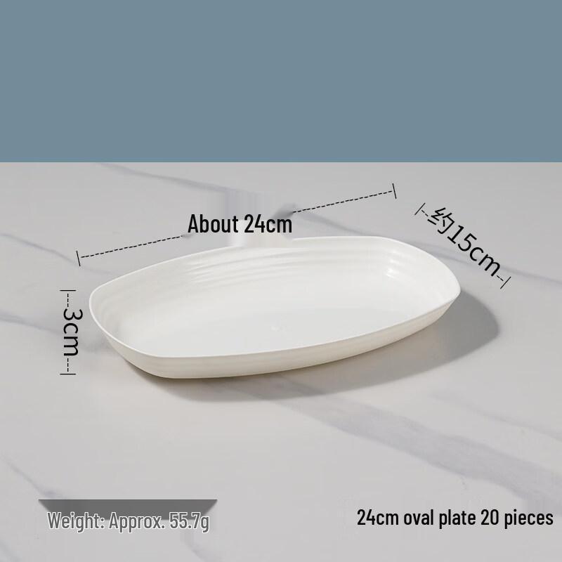ZISIZ Rice Husk Disposable Plates