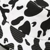 Summer for Sun Cap Wide Brim Fisherman Hat Cow Print Bucket Hat with Horns & Ear