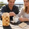 Traditional Design 101 Drink Stirrer Collection With Wooden Stand For Coffee Houses Home Lounges Restaurants