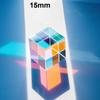 Science Magic Prism Cube 15/20Mm Hexahedral Crystal Magic Cmy Cube 3D Color Cube Prism For Photography