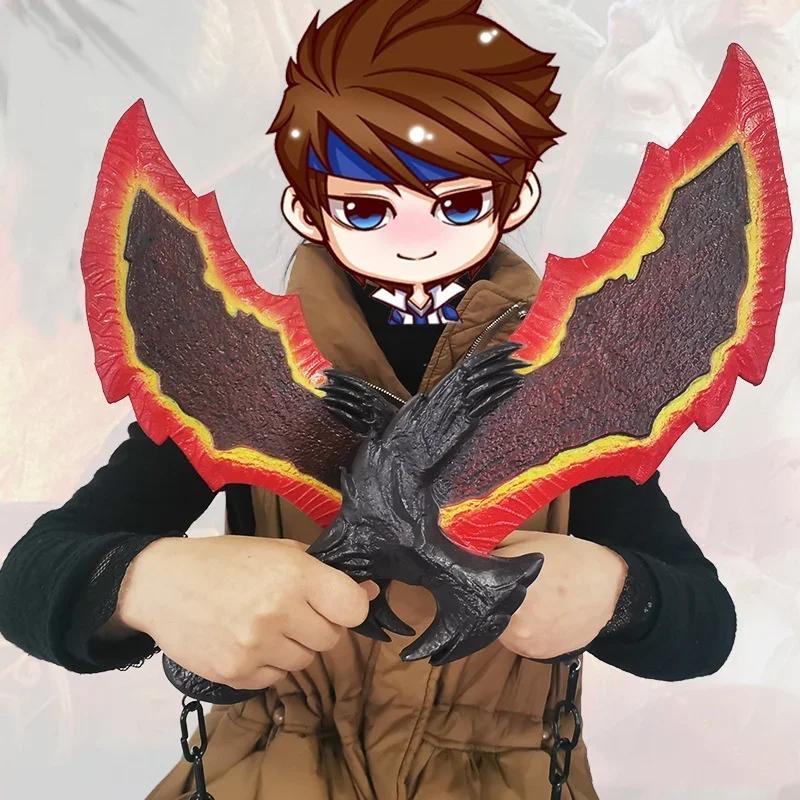 45cm Kratos Katana God of War 4 Sword Cosplay Prop PU Athena Blade Chaos Sword Real Size Japanese Katana Samurai Sword Toy Gift