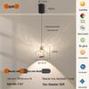 Adjustable Modern Minimalist Pendant Light for Bedside, Bar, or Entrance - Luxurious High-End Design