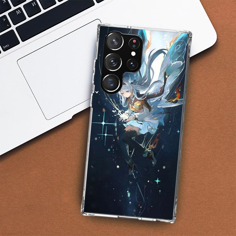 

Honkai Star Rail Firefly Phone Case For Samsung Galaxy S25 S24 S23 Plus S22 Ultra S21 S20 FE S10 + S25 Edge Funda Shell Coque Ga Samsung S23 Ultra