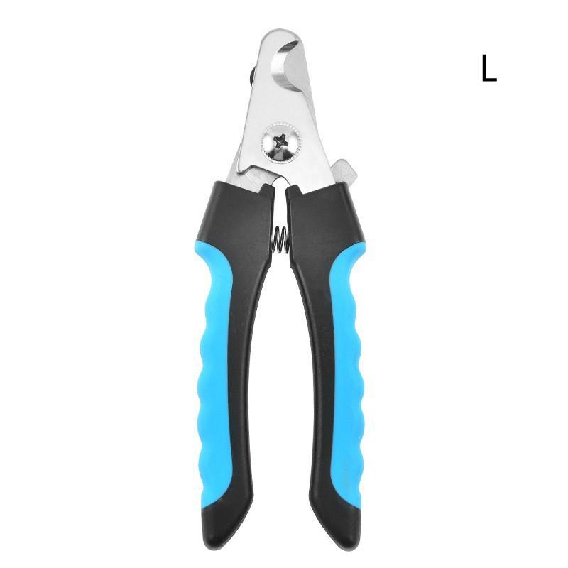 Kjæledyrhundkatt Profesjonell neglekutter i rustfritt stål pleie dyreneglesaksklippere Negleklipper for hundevalp og katt