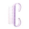 4PCS/SET Soft Bristles Nail Cleaner Plastic Pedicure Brush Acrylic Nail Brush Tools  Nail Technician
