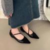 Fashion Fashion Mary Jane Shoes Woman 2024 Casual Female Sneaker Pointed Toe Autumn Flats Heel Shallow Loafers Casual Oxford Brand Muje