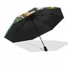 Tinker bell Themed Travel Umbrella-8 Ribs Automatic Opening and Closing, Portable Folding Design, Compact and Stylish Umbrella