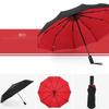 NEW 1PCS Windproof Automatic Double Umbrella Rain 3Fold Folding Umbrella Female Male 10 Bone Luxury Umbrella Umbrellas Anti-UV