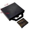 99 Pcs/Set Twist Drill High Speed Steel Titanium-plated Twist Drill Steel Plate Drill Mixed Plastic Boxes