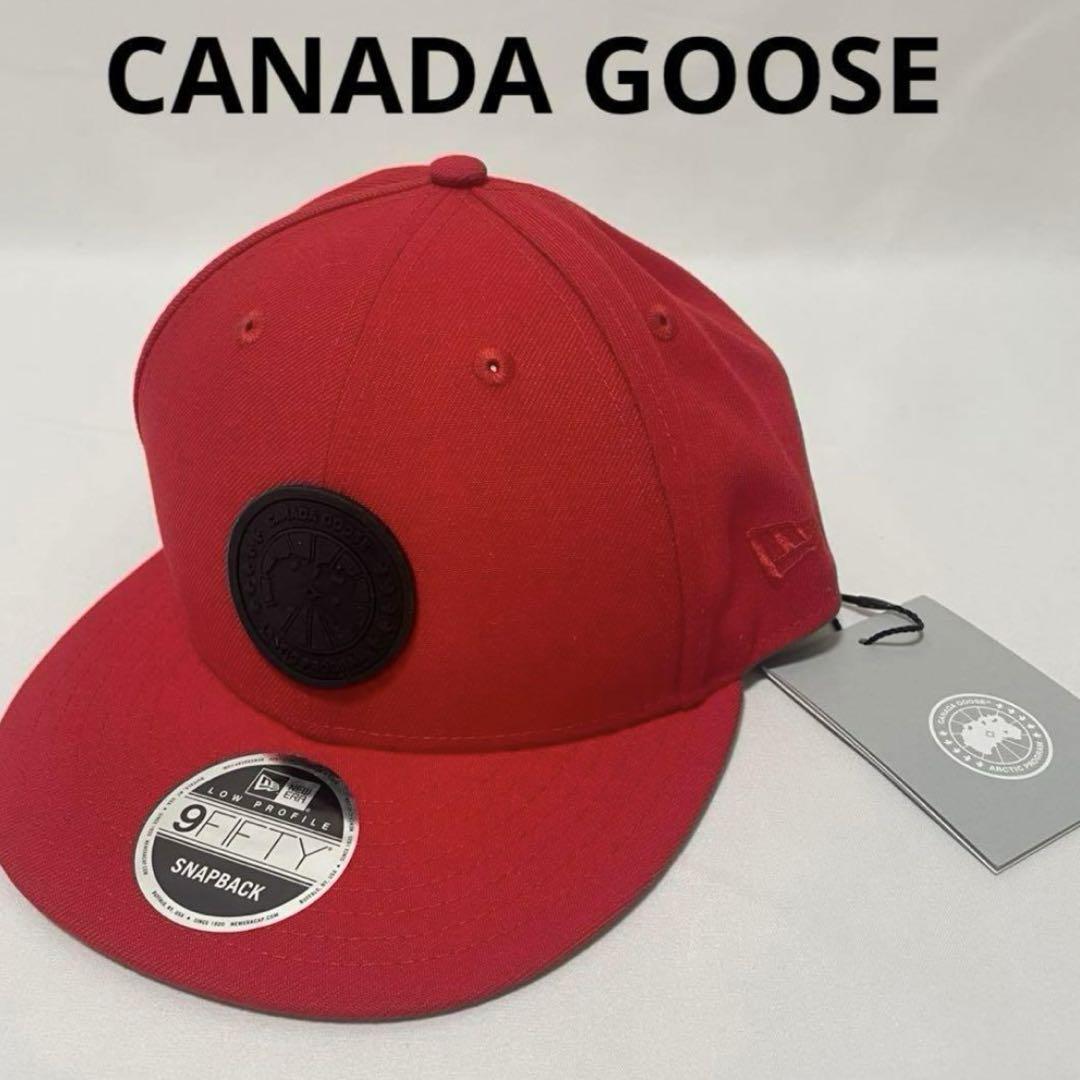

[USED] Authentic Canada Goose Cap, Red
