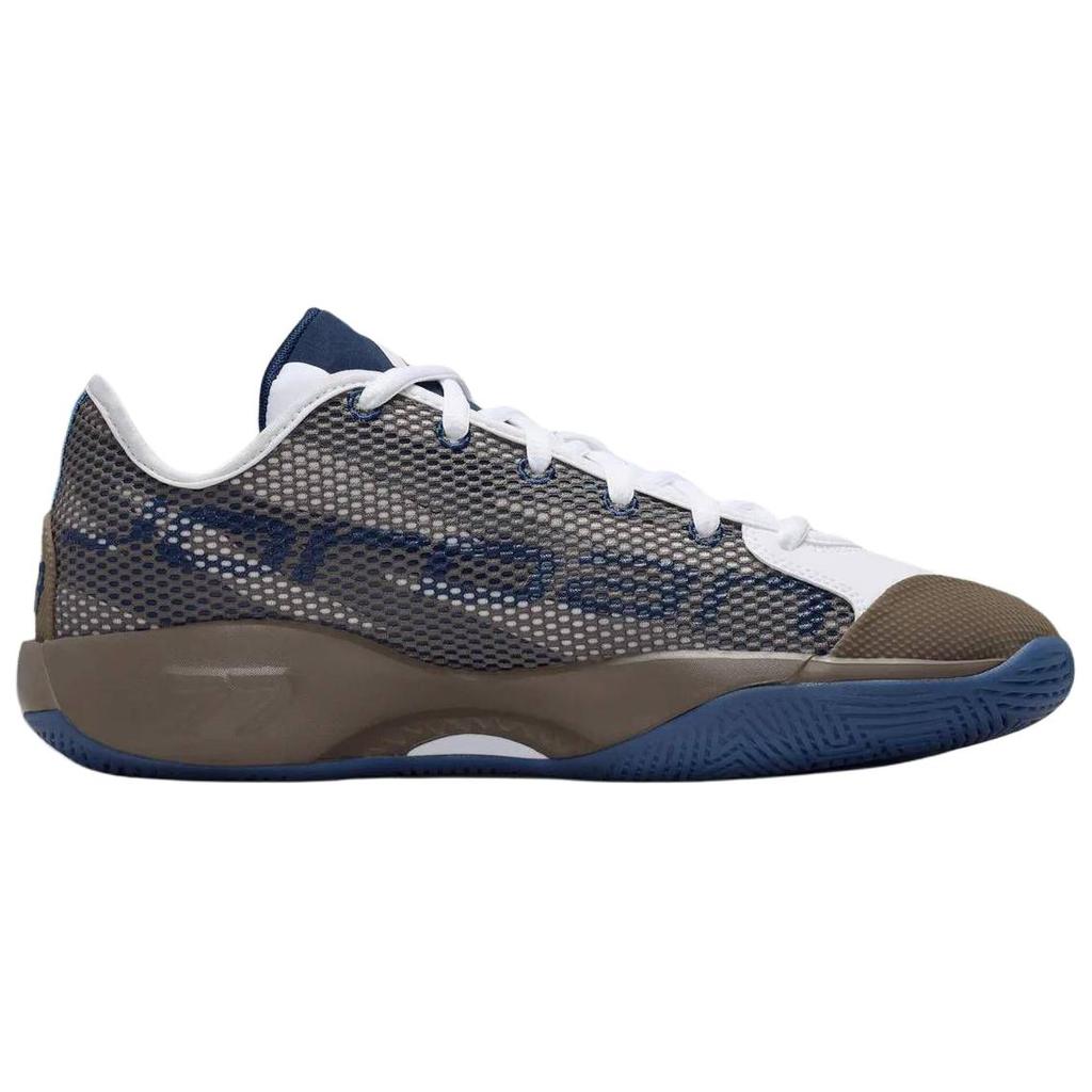 Jordan Luka .77 Basketball Shoes Men's White Brown Blue